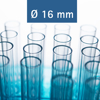 Test tube shelf Ø 16 mm