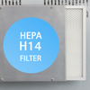 H14 HEPA filter 99,995% 